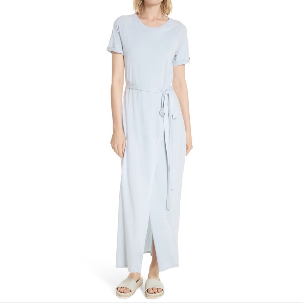 LIKE NEW ✨Elizabeth and James Welles crew neck maxi dress in light blue